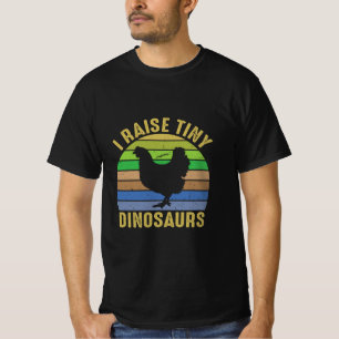 Camiseta Arte de pollo crio dinosaurios pequeños