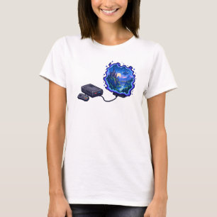 Camiseta Arte de portal de consola de videojuegos de fantas