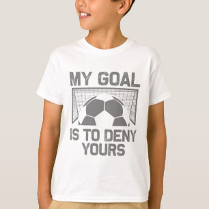 Camiseta Arte de portero de fútbol para hombres mujeres niñ