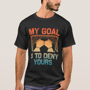 Camiseta Arte de portero de fútbol para hombres mujeres niñ