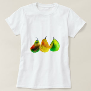 Camiseta Arte de prensa linda fruta de color de agua T-Shir