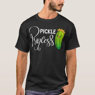 Camiseta Arte de Princesa de Pepino Genial para Mujeres y C