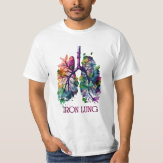 Camiseta Arte de Pulmón de Hierro – Ilustración Artística d