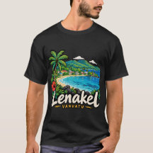 Arte de punto de referencia de viaje de Lenakel Va
