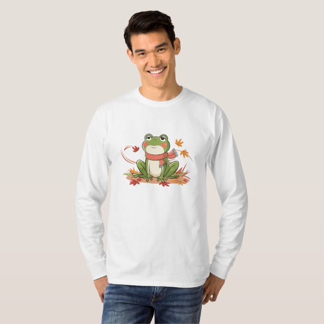 Camiseta Arte de rana inspirado en la naturaleza - Rana de  (Anverso completo)