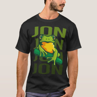 Camiseta Arte de Rana - Jon Nombre