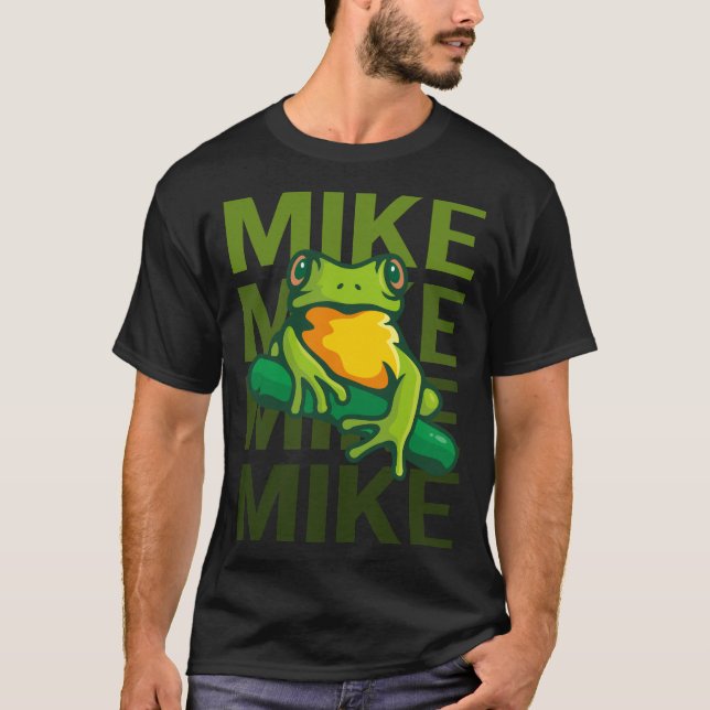 Camiseta Arte de Rana - Mike Name (Anverso)