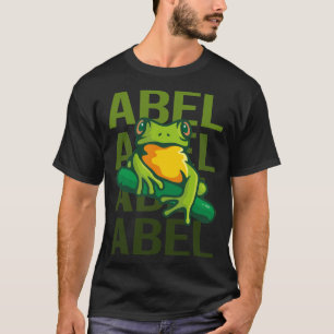 Camiseta Arte de Rana - Nombre Abel