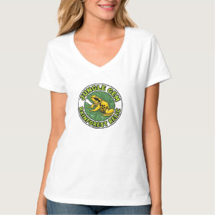 Camiseta Arte de rana reliquia de la selva tropical Joya de