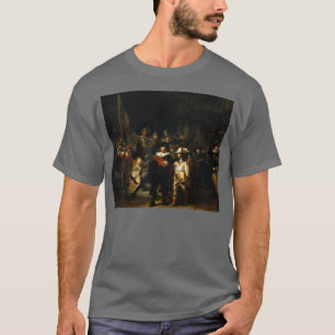 Camiseta Arte de Rembrandt que pinta el Nightwatch