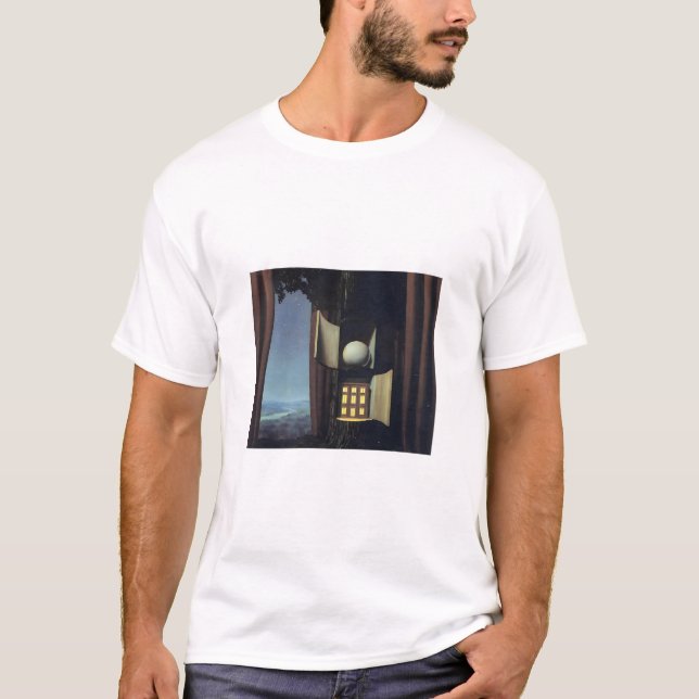 Camiseta arte de Rene Magritte (Anverso)