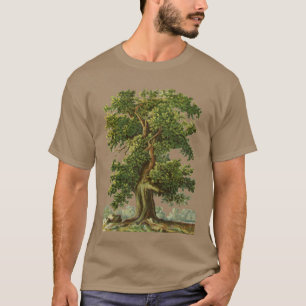 Camiseta Arte de roble vintage