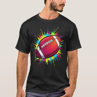 Camiseta Arte de Salpicaduras Estadio Vintage