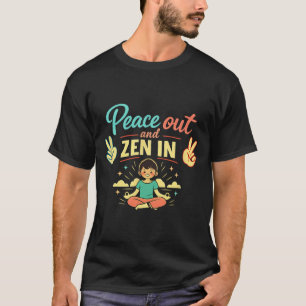 Camiseta Arte de salud mental con vibraciones relajantes y 