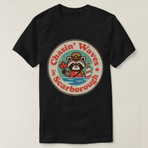 Camiseta Arte de Scarborough Chasin' Waves