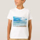 Camiseta Arte de Sky Over Beach (Anverso)