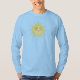 Camiseta Arte de sol abstracto brillante