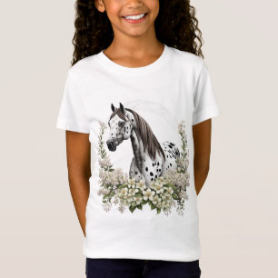 Camiseta Arte de tatuaje de dibujos animados de Appaloosa c