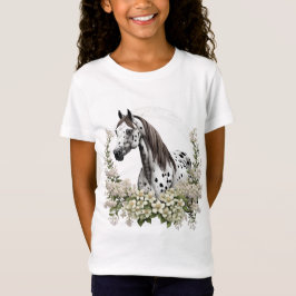 Camiseta Arte De Tatuaje personalizado De Appaloosa Con Bor