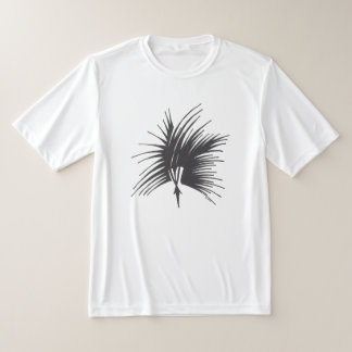 Camiseta Arte de tatuaje tribal abstracto blanco negro toca