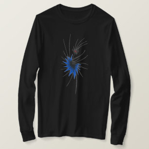 Camiseta Arte de tatuaje tribal abstracto colorido de mariq