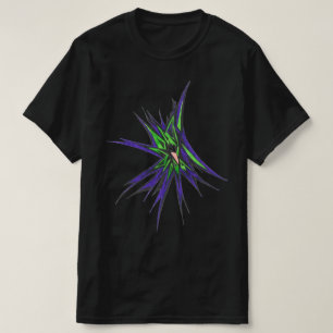 Camiseta Arte de tatuaje tribal abstracto colorido explosiv
