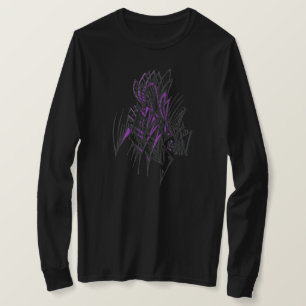 Camiseta Arte de tatuaje tribal abstracto colorido remolino