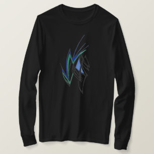 Camiseta Arte de tatuaje tribal abstracto colorido sereno