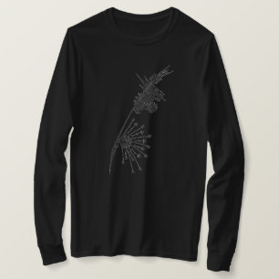 Camiseta Arte de tatuaje tribal abstracto de rueda