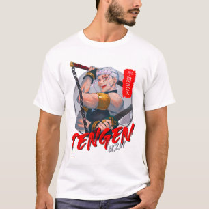 Camiseta Arte de Tengen Uzui, Hashira del Sonido