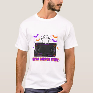 Camiseta Arte de terror de Halloween retro de VHS vintage