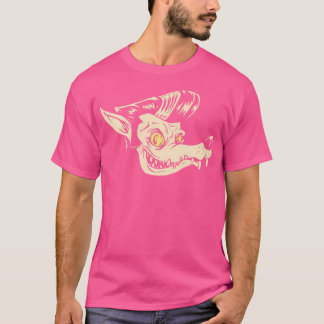 Camiseta Arte de terror - Rockabilly Wolf - Ar de Punk psic
