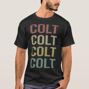 Camiseta Arte de texto colorido - Nombre de color