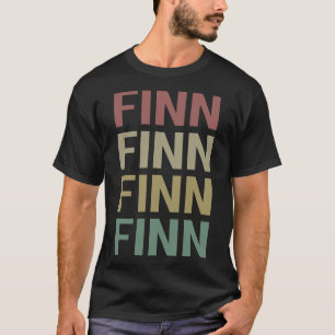 Camiseta Arte de texto colorido - Nombre fino