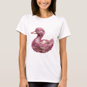 Camiseta Arte de texto en 3D Chic Silver ANIMAL 01