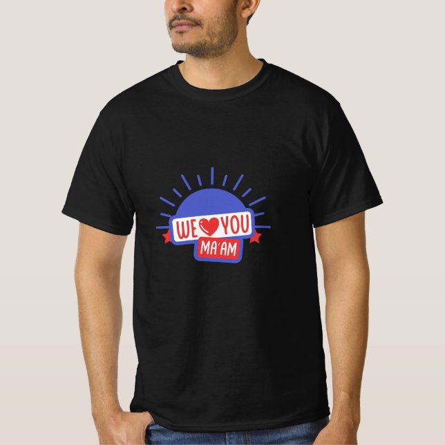 Camiseta Arte de tipografía (Anverso)