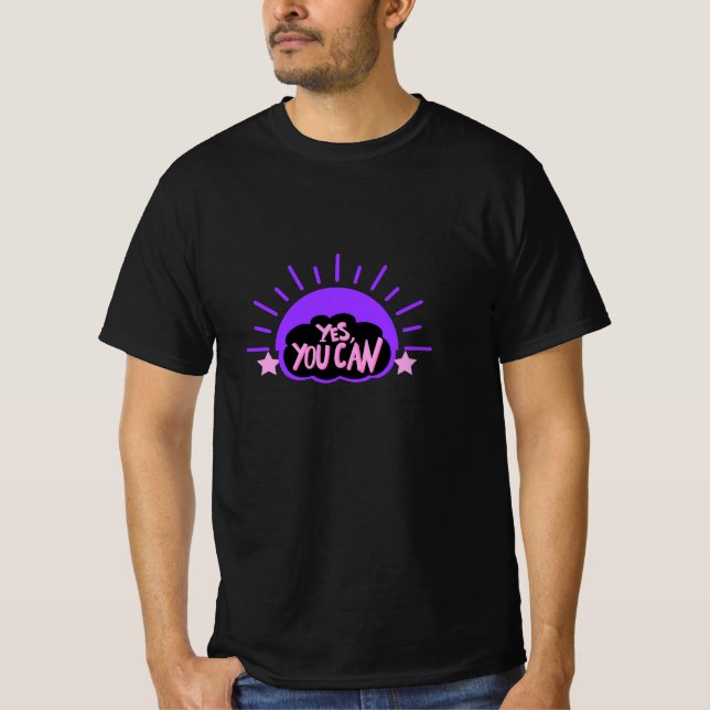 Camiseta Arte de tipografía (Anverso)