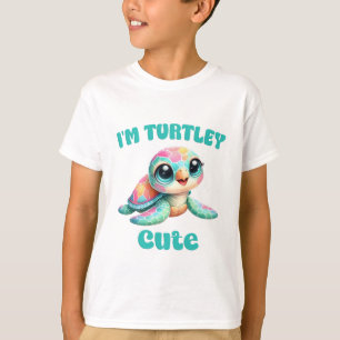 Camiseta Arte de Tortuga Divertida y Linda