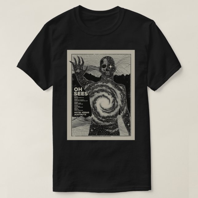 Camiseta arte de tour Oh Sees Classic T-Shirt (Diseño del anverso)