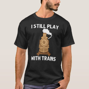 Camiseta Arte De Tren Vintage Para Hombres Mujeres Locomoto