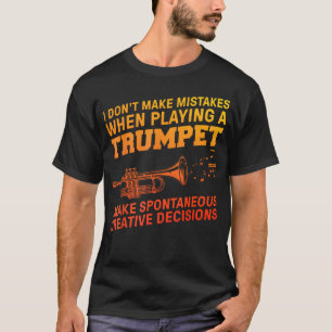 Camiseta Arte de Trompeta Divertido para Trompetista Trompe