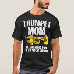 Camiseta Arte de Trompeta para Mamá Mujer Trompetista Tromp