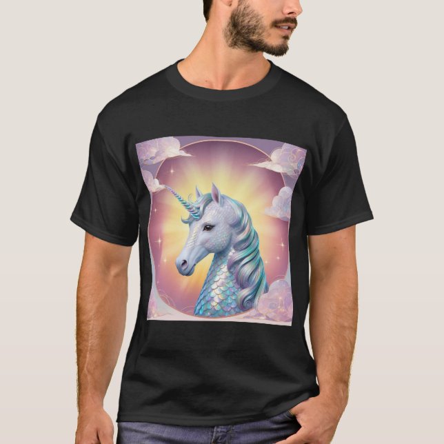 Camiseta Arte de Unicornios y Dragones - Diseño de creatura (Anverso)