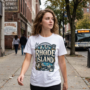 Camiseta Arte de vela costera del patrimonio del estado de 
