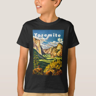 Camiseta Arte de viaje al Parque Nacional Yosemite