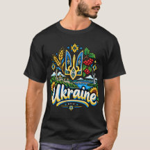 Arte de viaje dibujado a mano de Ucrania Monumento