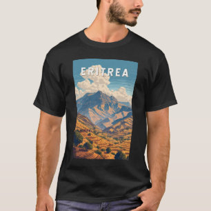 Camiseta Arte de viajes de Ilustracion de Eritrea