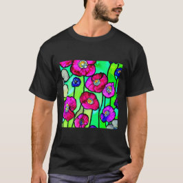 Camiseta Arte de vidrio de Anemones
