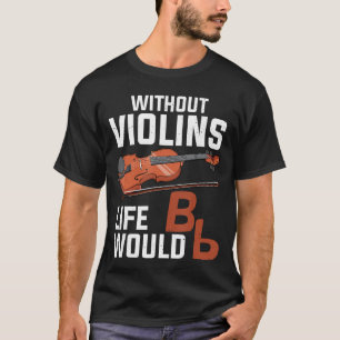 Camiseta Arte de violín divertido para hombres y mujeres am