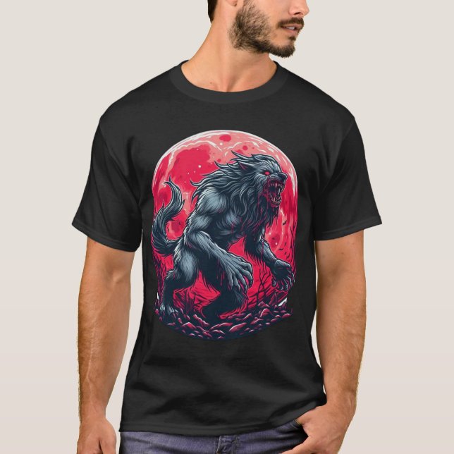 Camiseta Arte de Werewolf (Anverso)